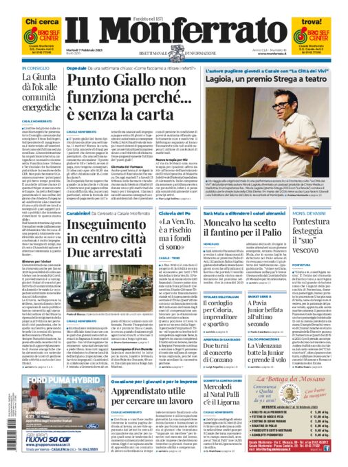 Il Monferrato - Edizione 10 del 07/02/2023